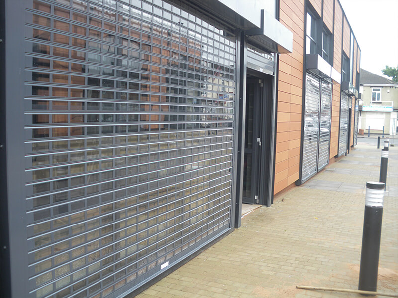Perforated Roller Doors